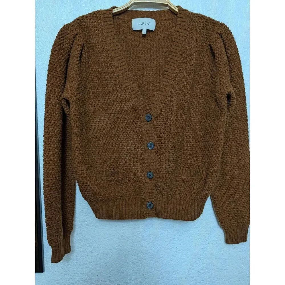 The GREATβBubble sleeve cardigan size 1